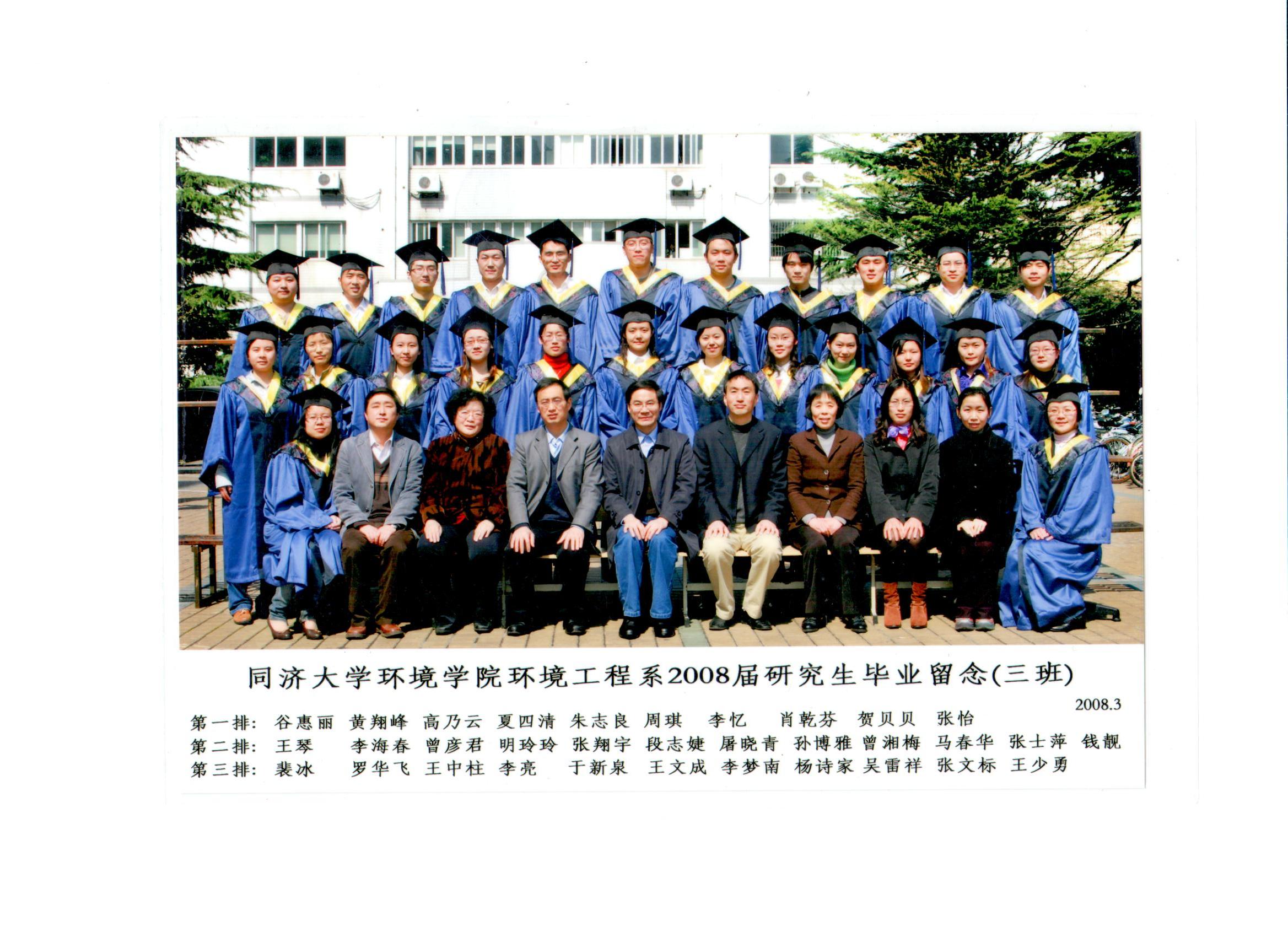 2008届环工硕士-3班
