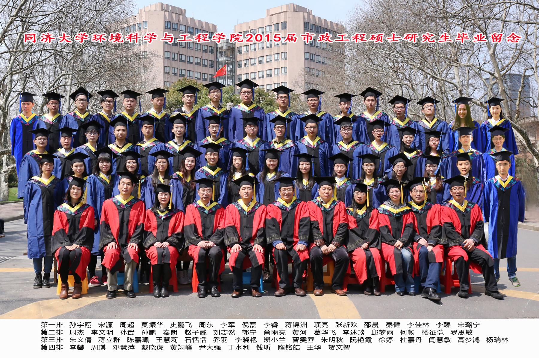 2015届市政工程硕士毕业生